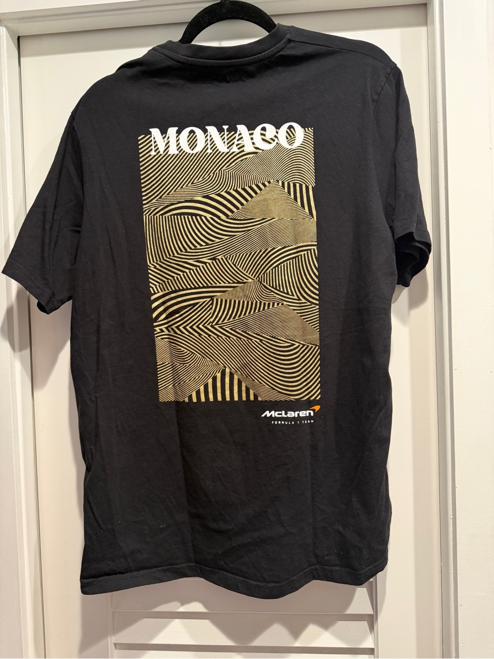 Formula 1 Team McLaren Monaco Black T-Shit- XL